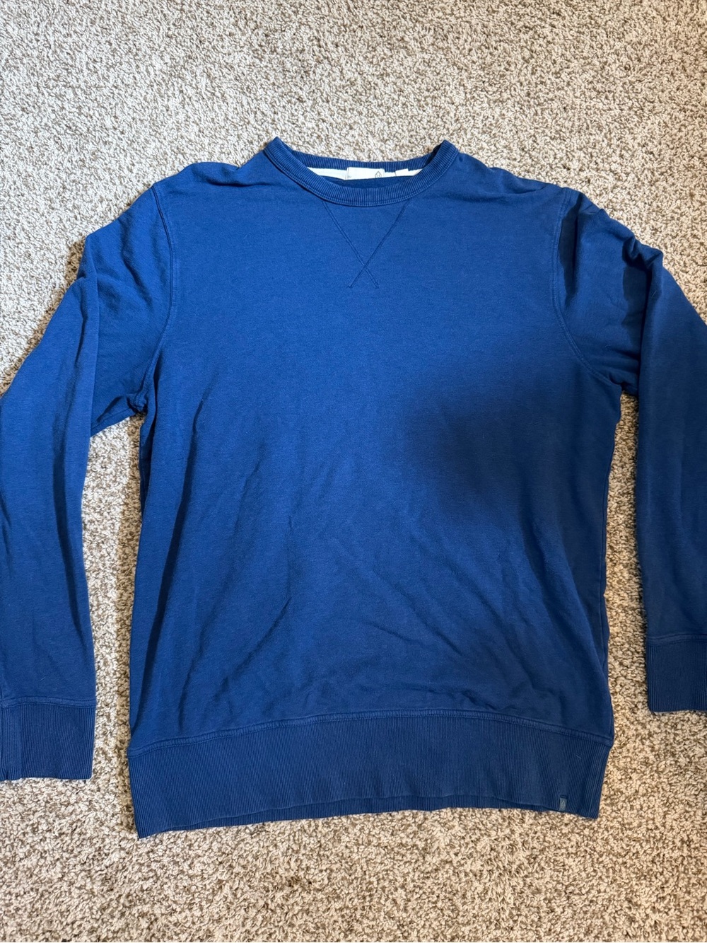 tasc Men's Crewneck Sweatshirt - Deep Blue